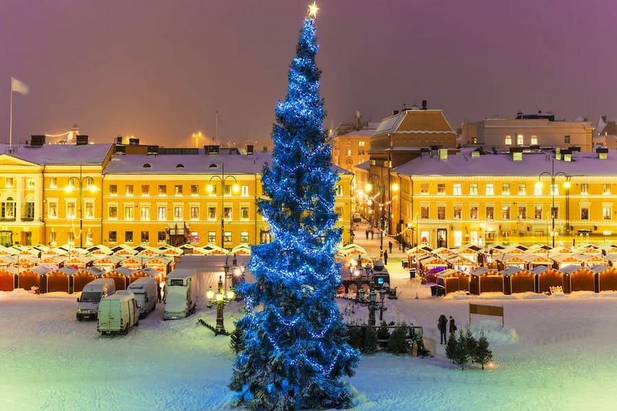 Helsinki en Navidad