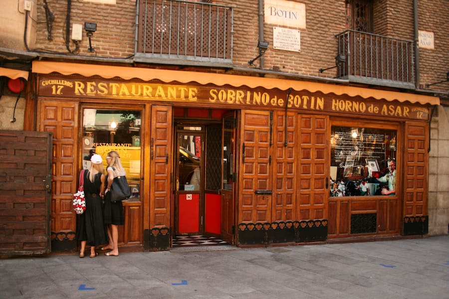 Restaurante Botín, el restaurante más antiguo de Europa