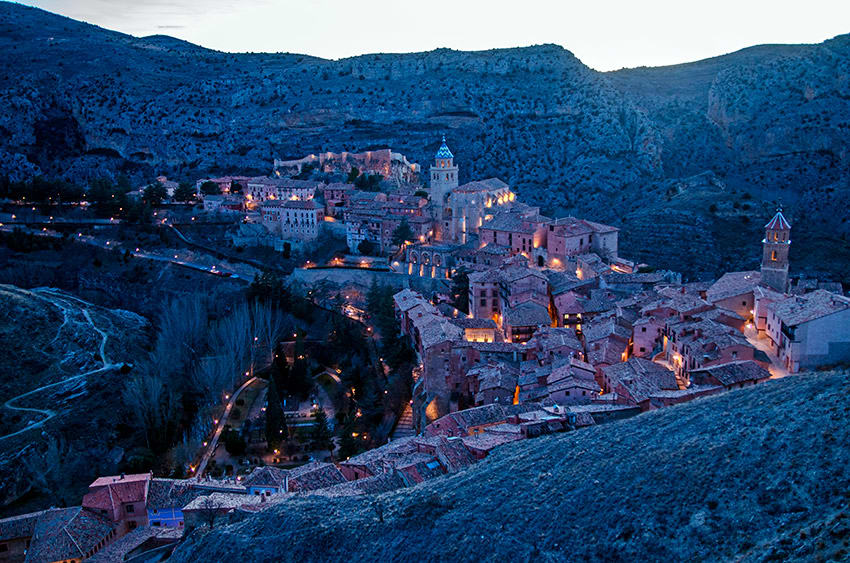 paisajes de invierno en España