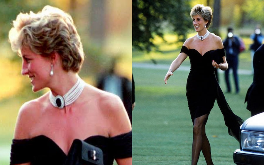 "El vestido de la venganza", Diana de Gales